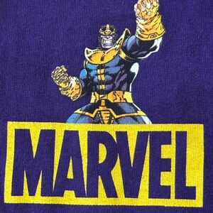 Marvel Thanos Logo T-Shirt - BoxLunch Exclusive